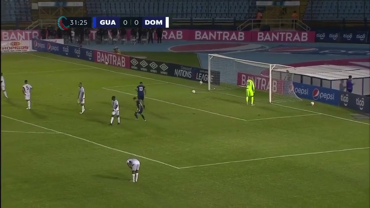 Rubio Rub&iacute;n se estrena con la Selecci&oacute;n de Guatemala con un golazo