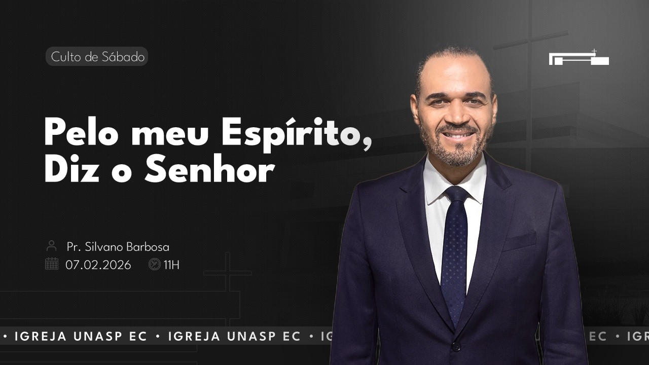🔵 Pelo meu Espírito, Diz o Senhor | Pr. Silvano Barbosa