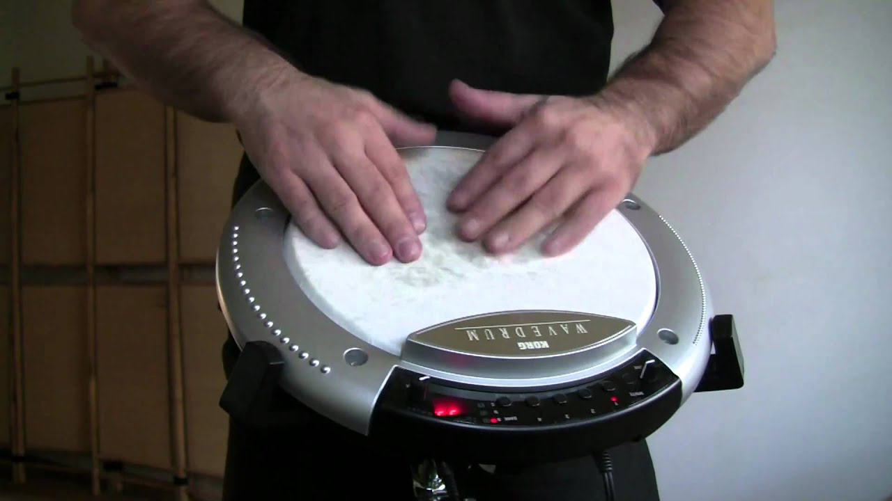 KORG Wavedrum - Testing the Tabla Modus