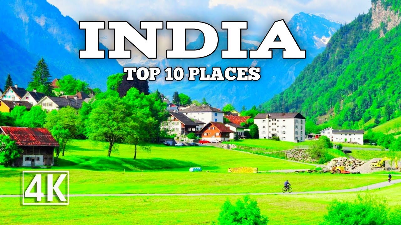10 Best places to visit in INDIA - traveling video