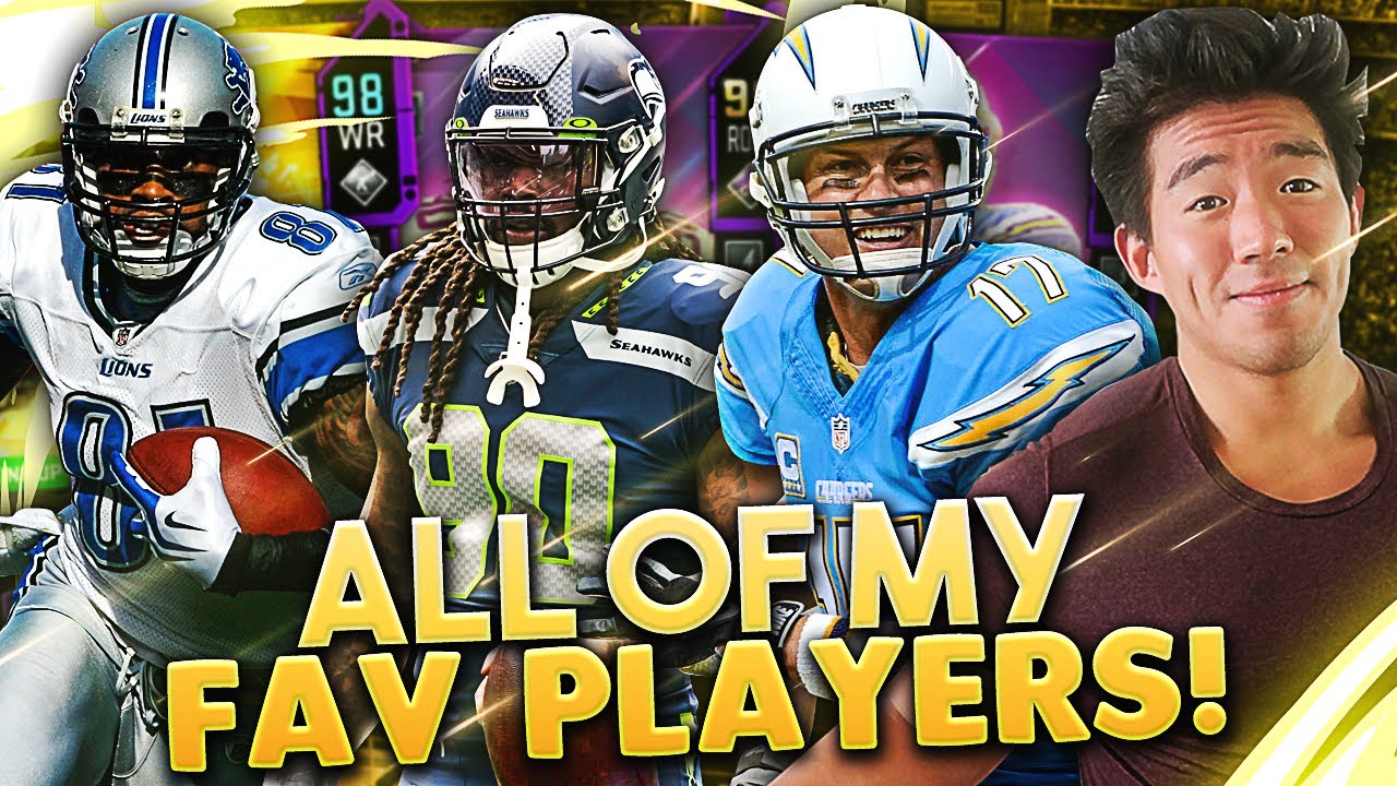 MY FAVORITE PLAYER LINEUP! Madden 20 Ultimate Team