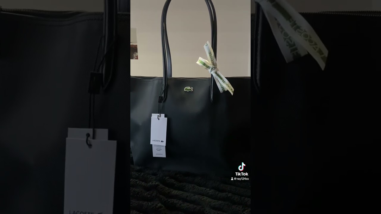 Lacoste uni bag #unboxing #viral #lacoste #trending