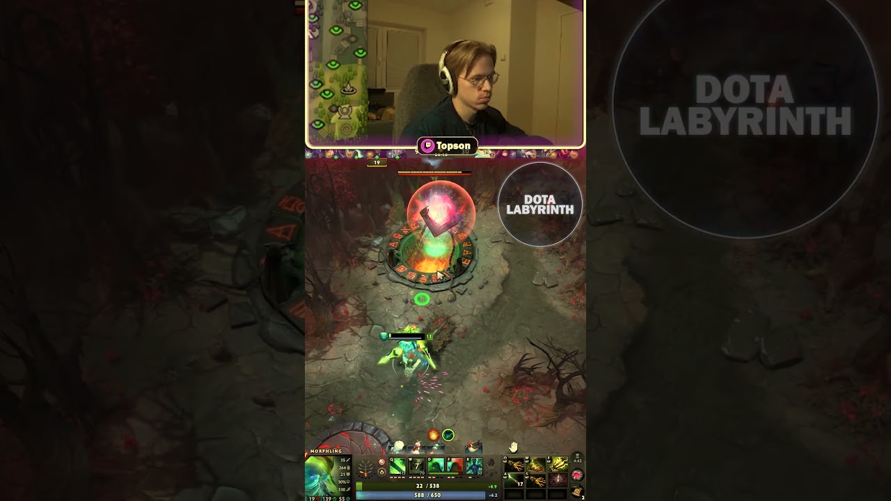 Topson on Morphling... WTF Was That in Dota 2 #dota2 #gaming #outplay