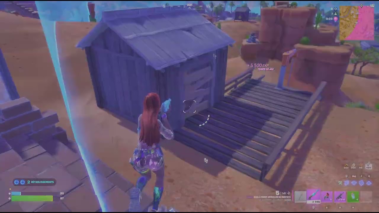 Fortnite Recharge classé solo FR | top 1- 13 kills | progression