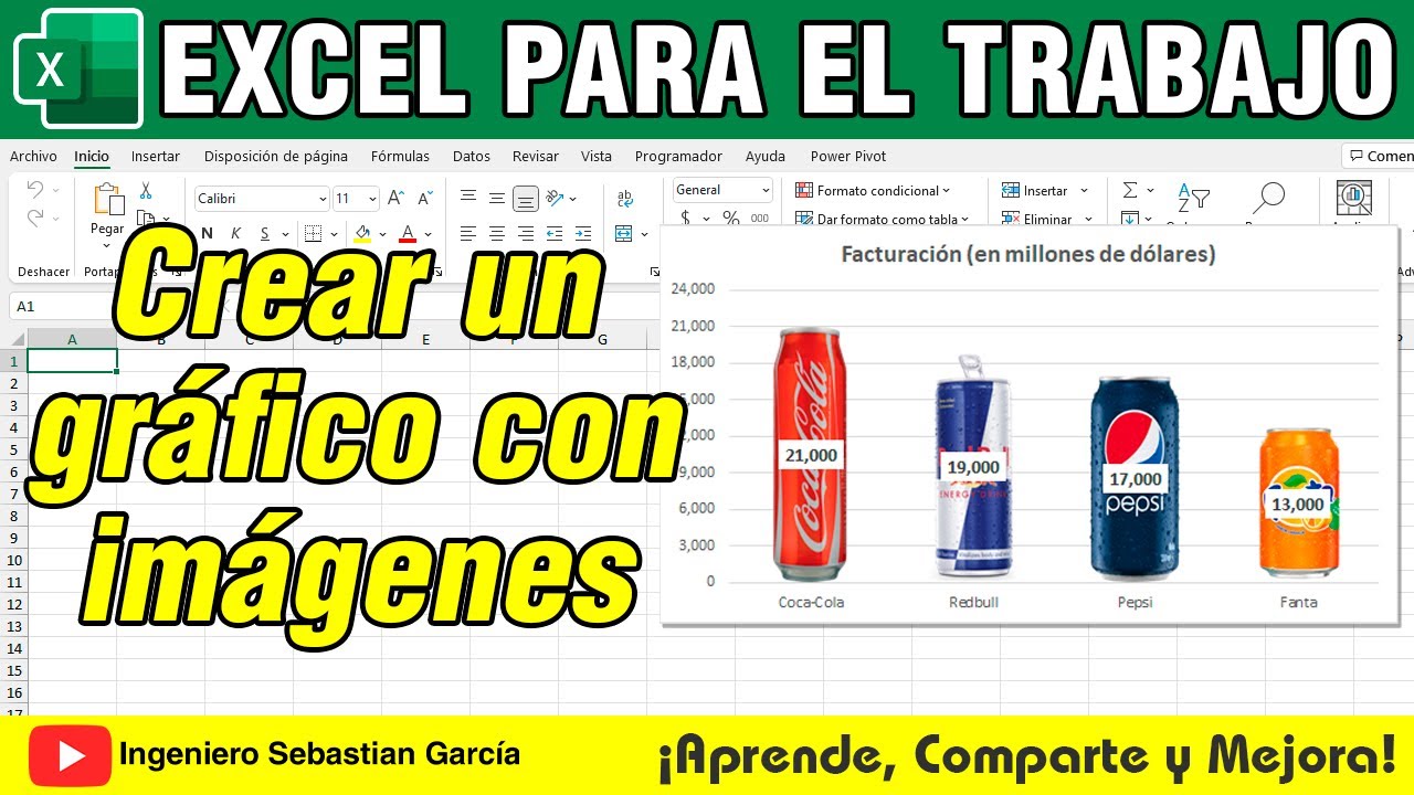 Crear gráfico con imágenes en Excel