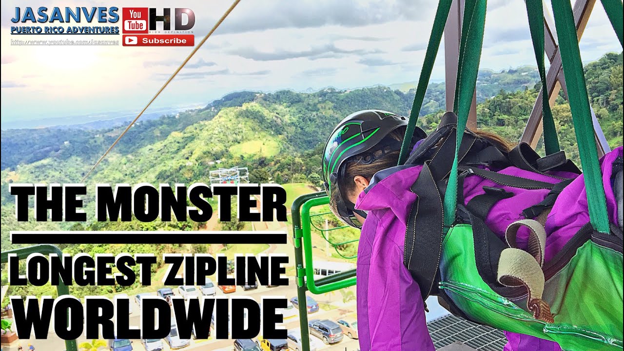 Longest Zipline in the World by Guinness Record, “El Monstruo” (The Monster) Toro Verde Adventure