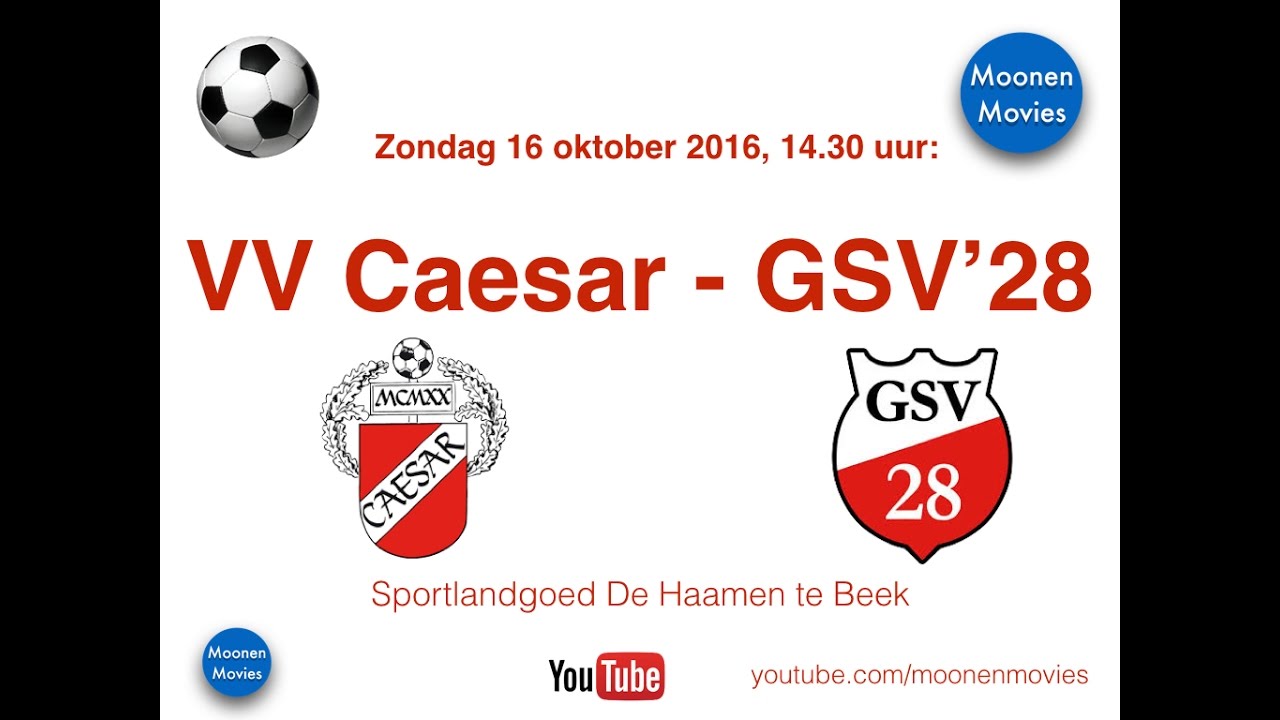 VV Caesar-GSV'28 16-10-2016