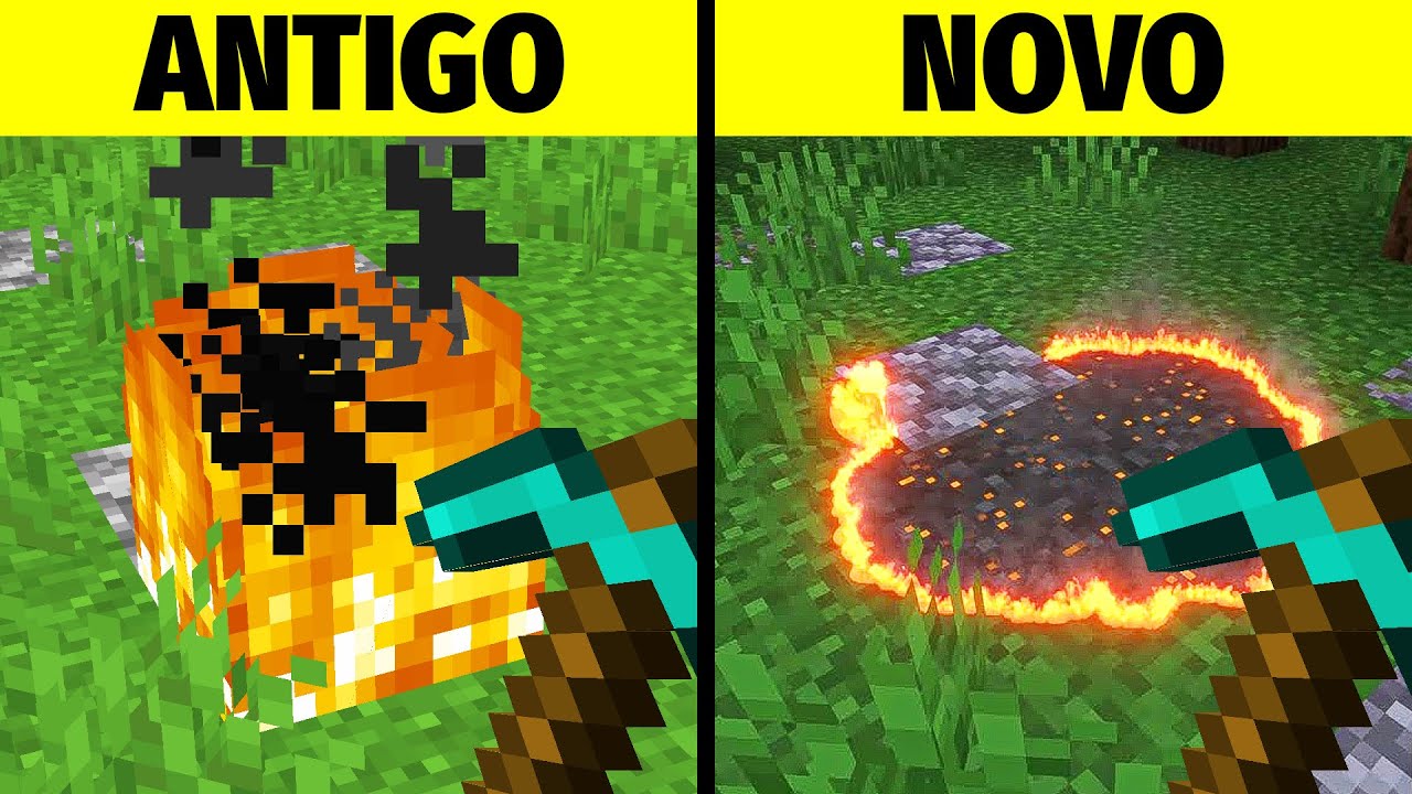 Testei FÍSICA REALISTA Ilegal no Minecraft