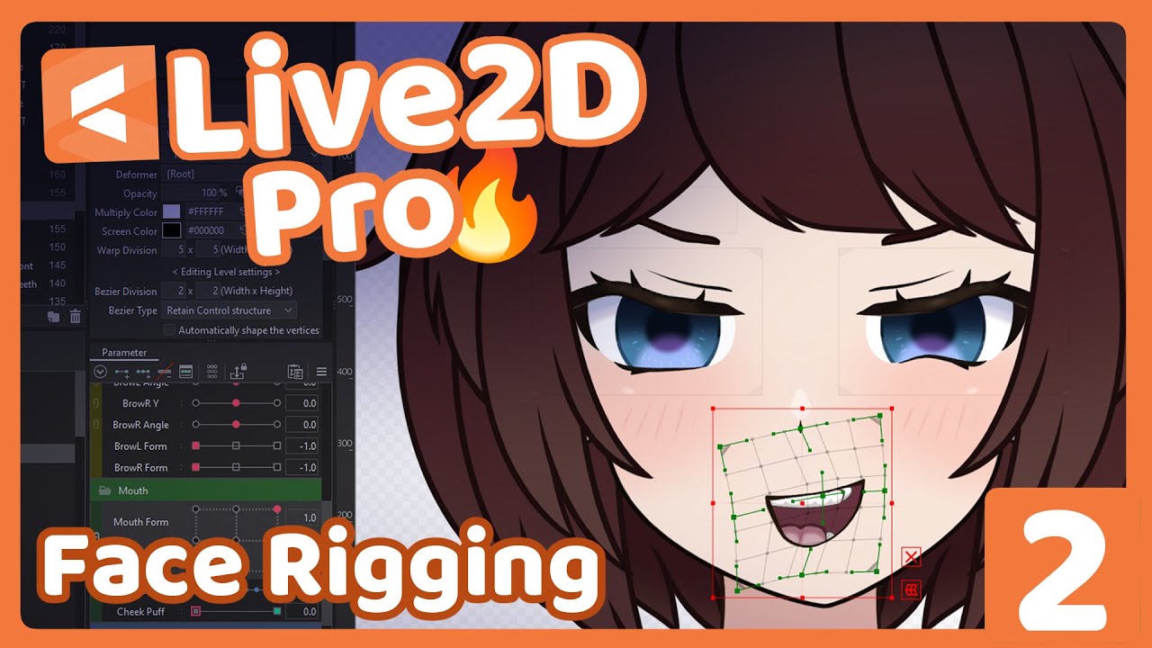 【Live2D Pro】 Episode 2 - Making the Face Expressive