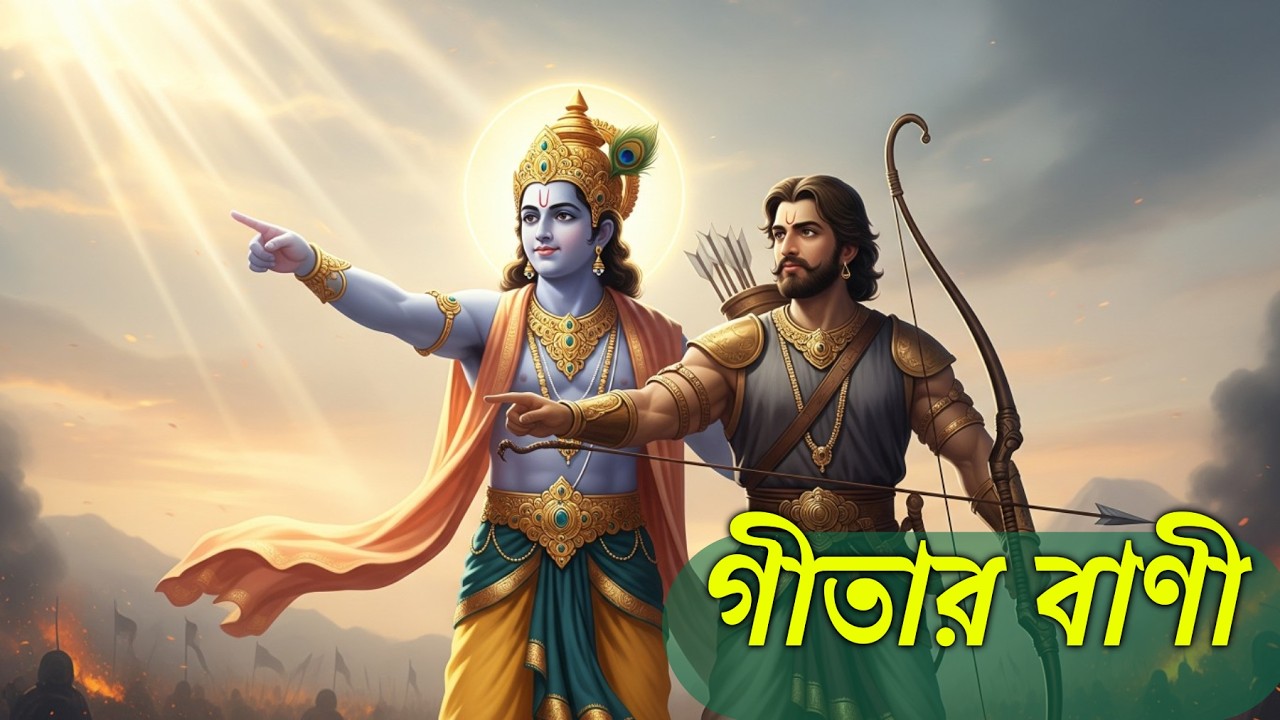ভগবত গীতার এই বাণী জানলে জীবন বদলে যাবে | শ্রীকৃষ্ণের অমৃত উপদেশ Madhob Bani