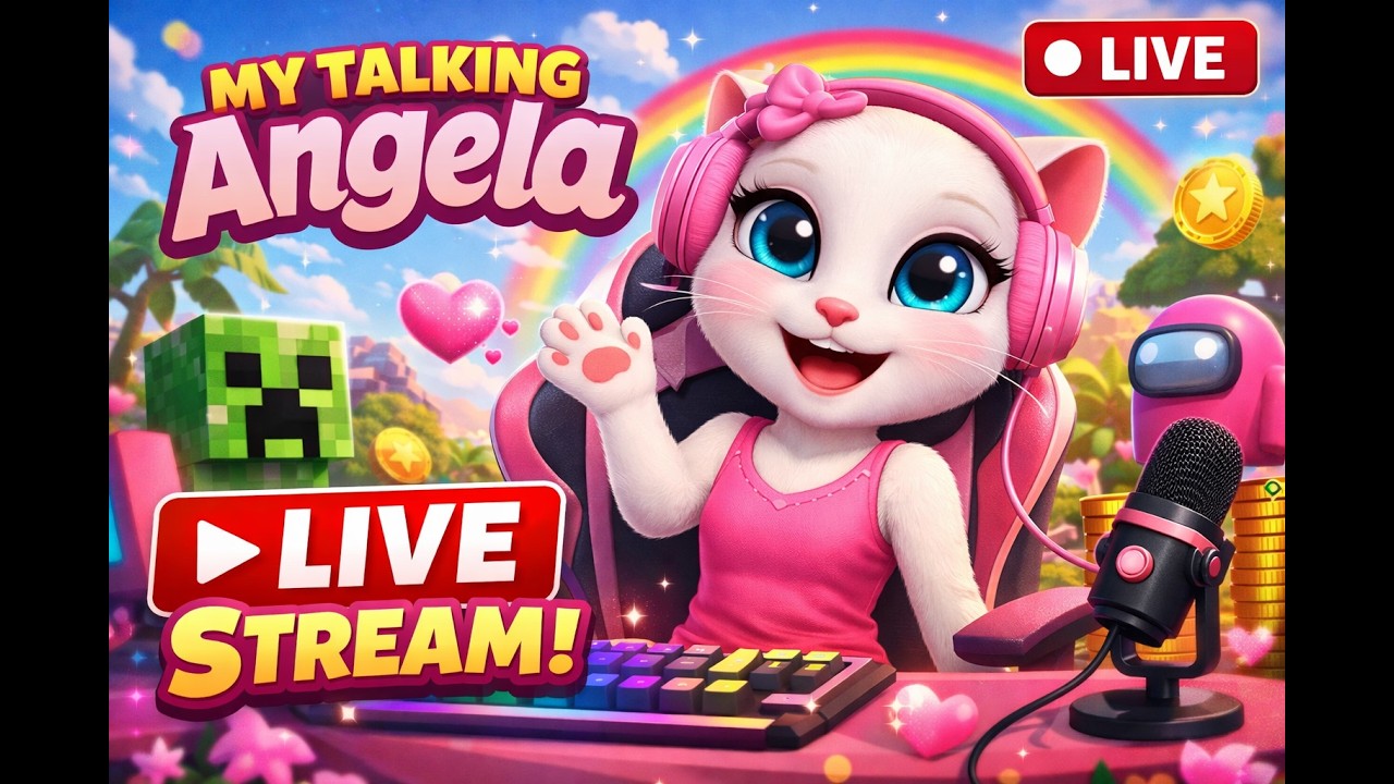 Talking Angela Live 🔴 24/7 Funny Gameplay | BulletRZ: 👍 Good stream #streamwithglip