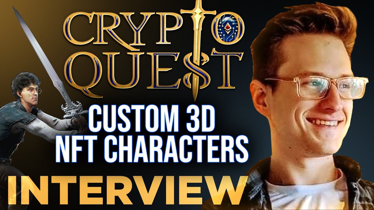 Crypto Quest interview | Customizable 3D NFT Game Avatars