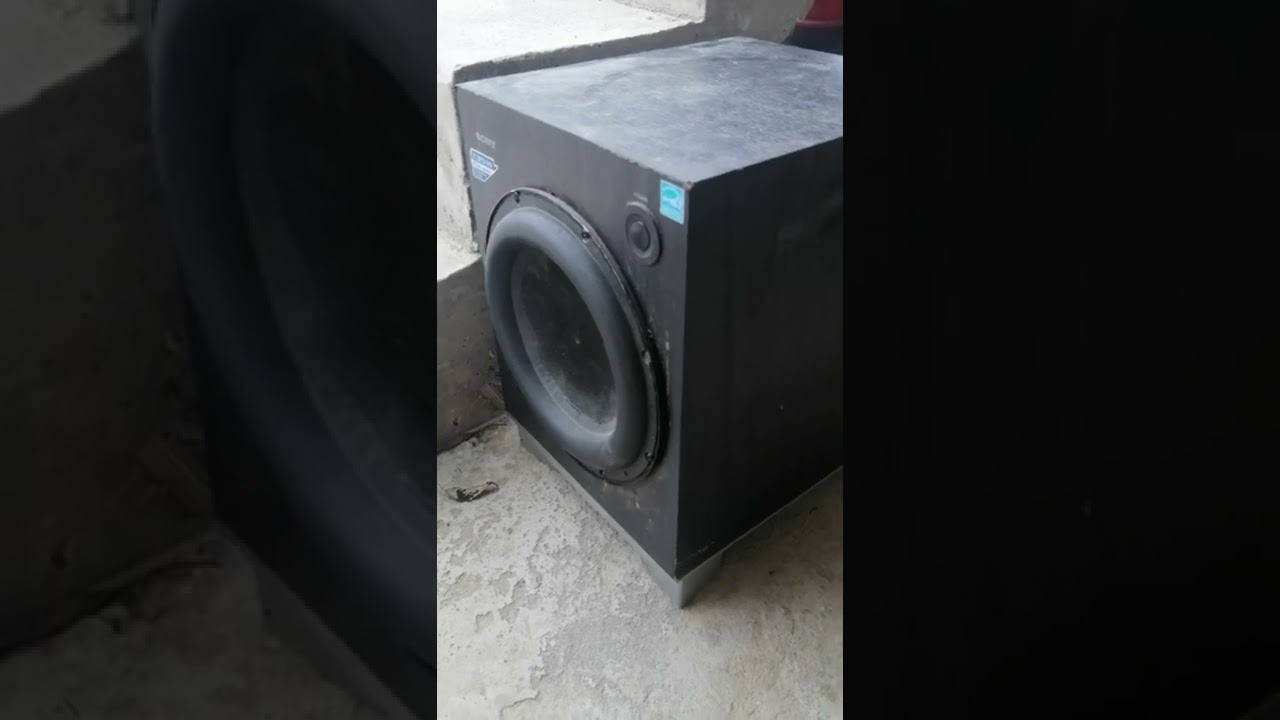 Sony bajo activo con bajo Punch HE 10