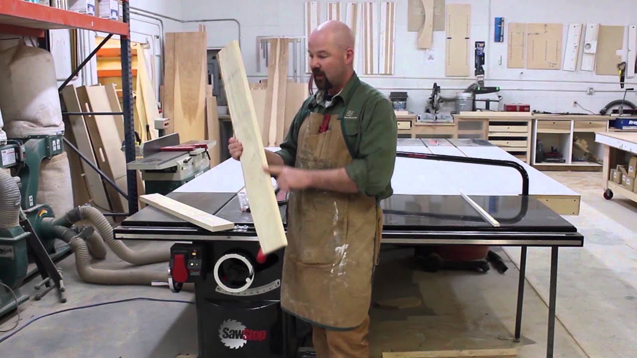 Table Saw Fundamentals On Your SawStop Table Saw