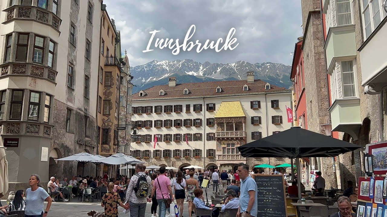 Innsbruck, Austria 🇦🇹 -  A Visual Adventure through the heart of the alps - 4K HDR