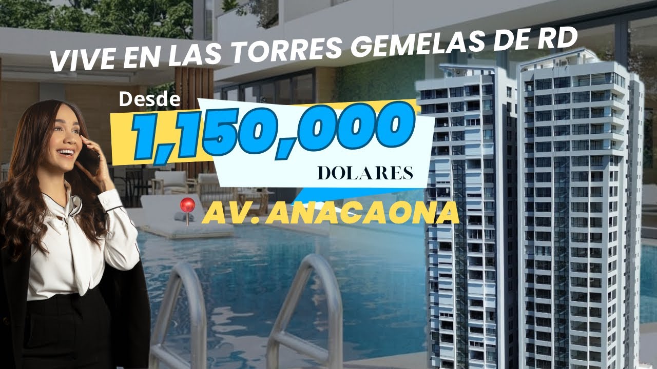 Apartamentos de lujo listos 📍AV. ANACAONA💎 zona exclusividad del Distrito nacional 