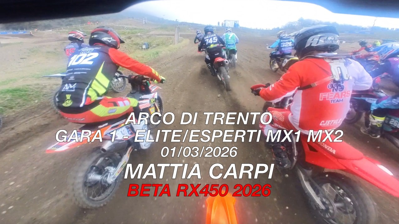 Gara 1 Full Onboard Arco di Trento CSEN 2026 - Mattia Carpi - insta360 GO3