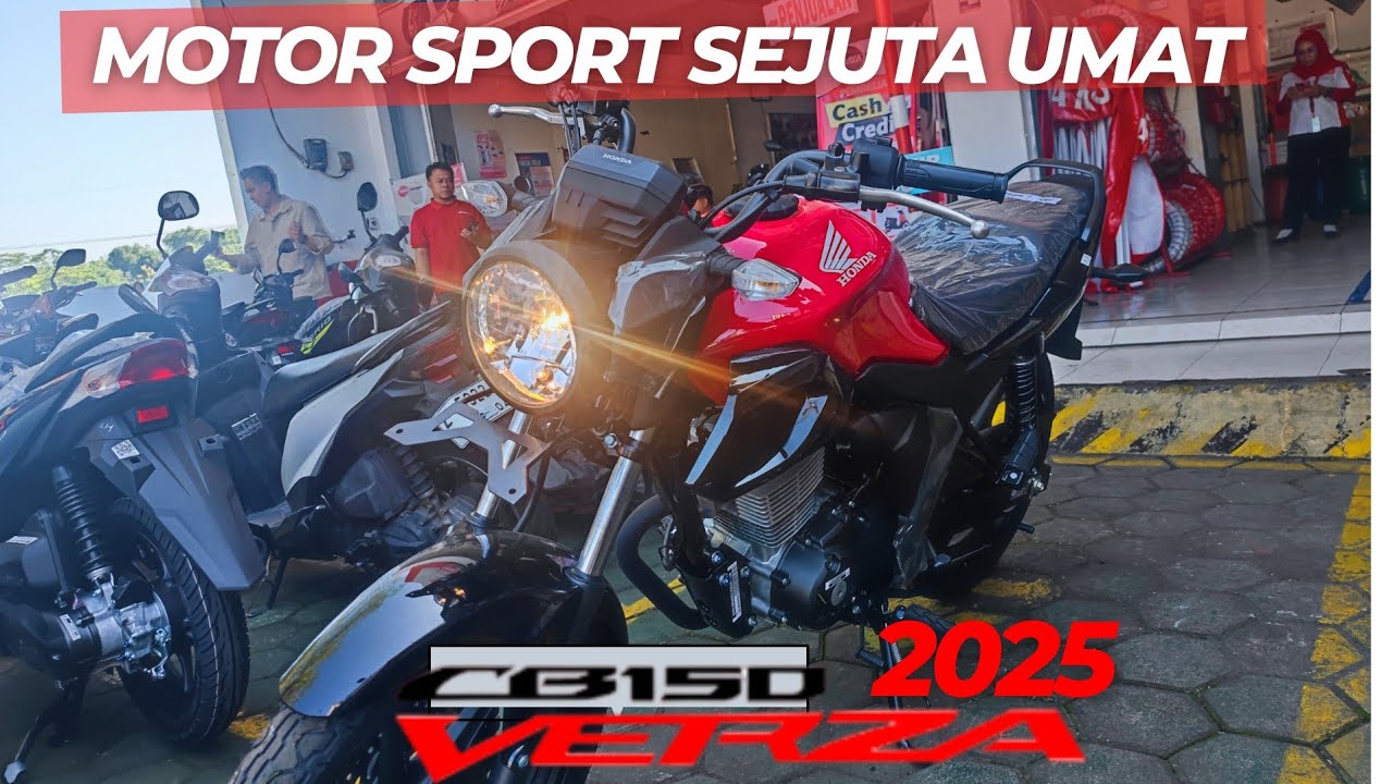 Honda CB Verza Terbaru 2025 Makin Gagah