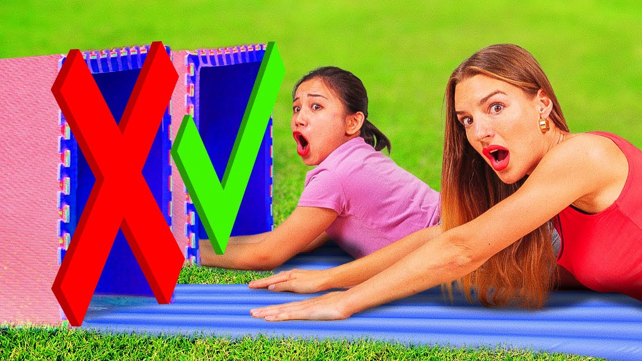 CHOOSE THE RIGHT MYSTERY BOX ||Waterslide Into The Right Box! By 123 GO! CHALLENGE