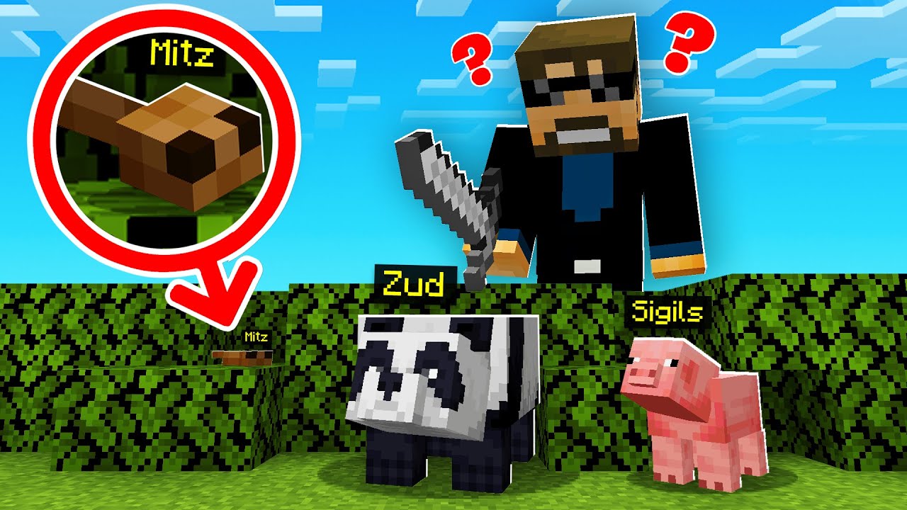 The WORST Mob Hide and Seek in Minecraft...