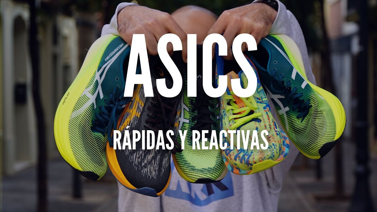 ¿Qué zapatillas de ASICS son las mejores para correr rápido? Novablast, Metaspeed, Noosa...