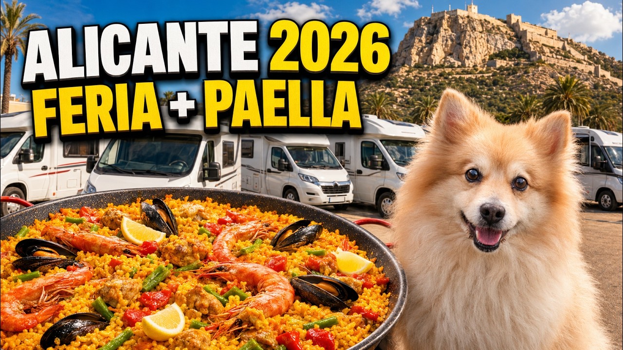 🥘🚐 Feria de Autocaravanas Alicante 2026 y de pues PAELLA #viajeros_perrunos