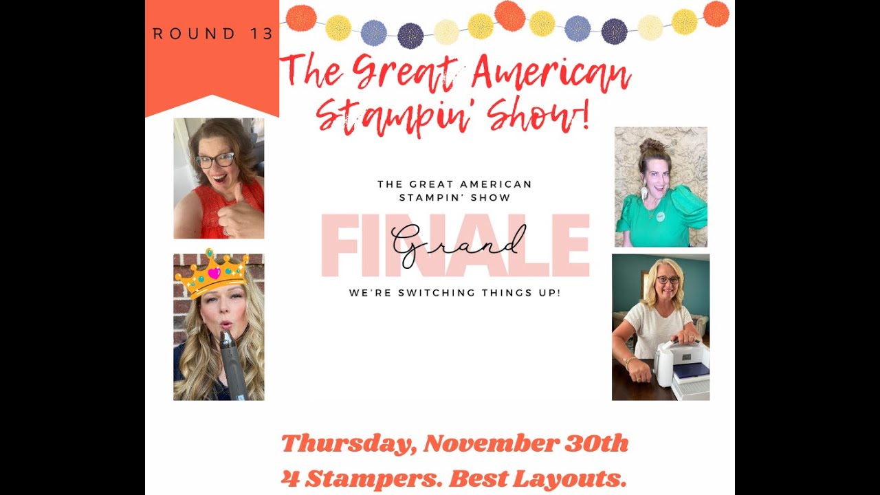 The Great American Stampin Show......Grand Finale!! Best Layouts.....Fragrant Forest