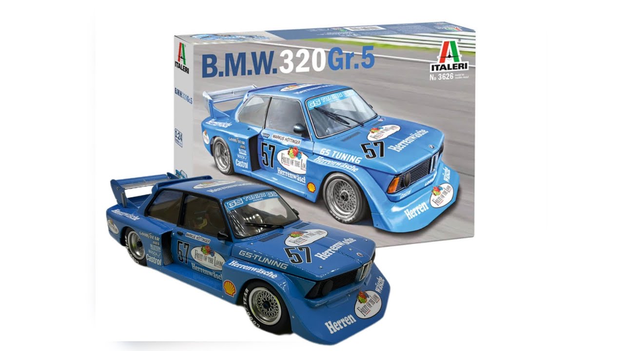BMW 320 gr5 italeri 1/24 LE FINAL