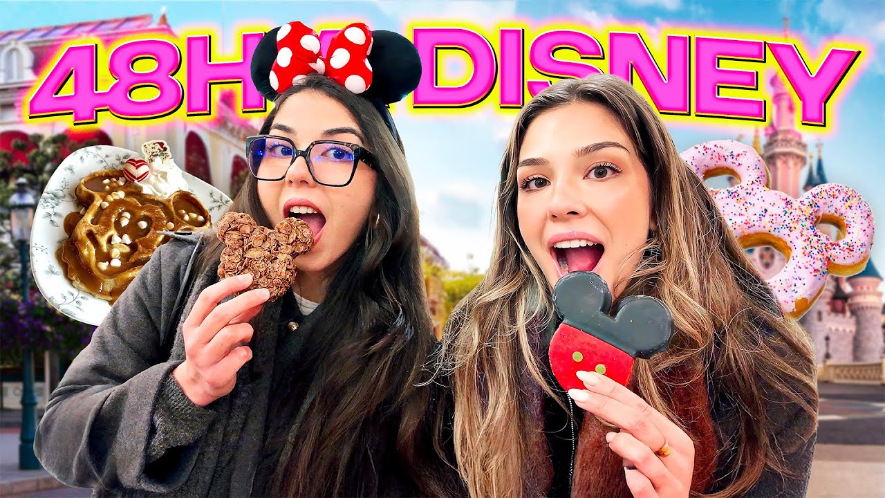 JE MANGE QU'À DISNEYLAND PENDANT 48H