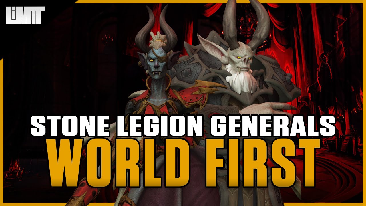 Limit vs Stone Legion Generals WORLD FIRST - Castle Nathria