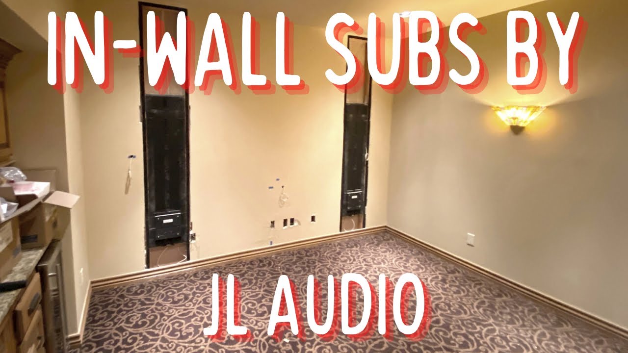 Taking this above and beyond with JL Audio In-wall subs!