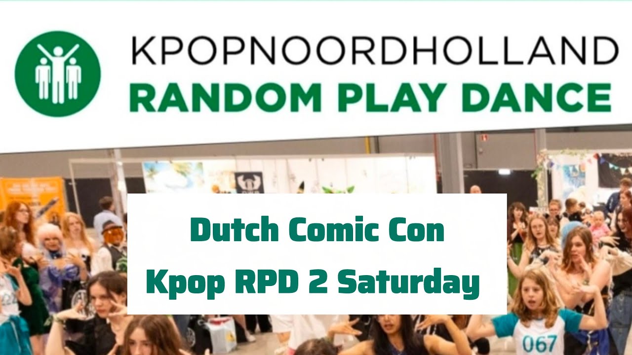Dutchcomiccon Kpop RPD 2 Saturday #dcc #dutchcomiccon #kpopnoordholland #kpopheroes #kpoprandomdance