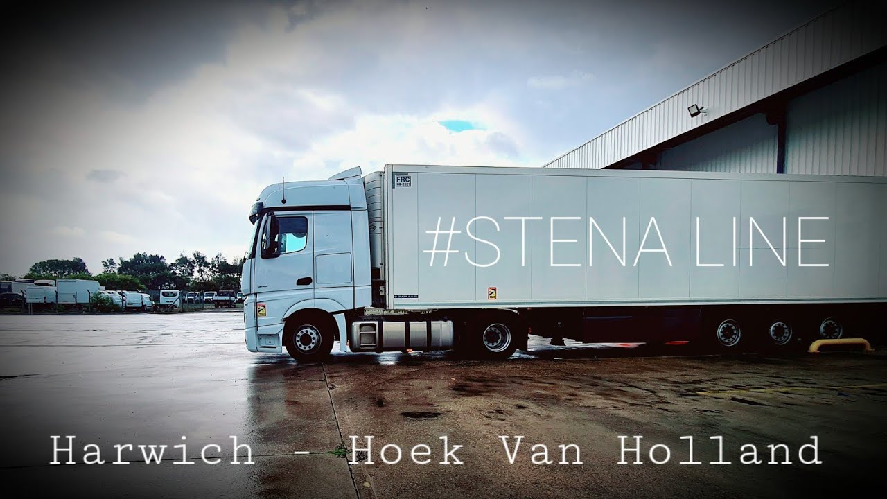 ORYGINALNY ON - Przeprawa promowa jak u mnie to wygląda? STENA BRITANICA ! Promem do Holandii !
