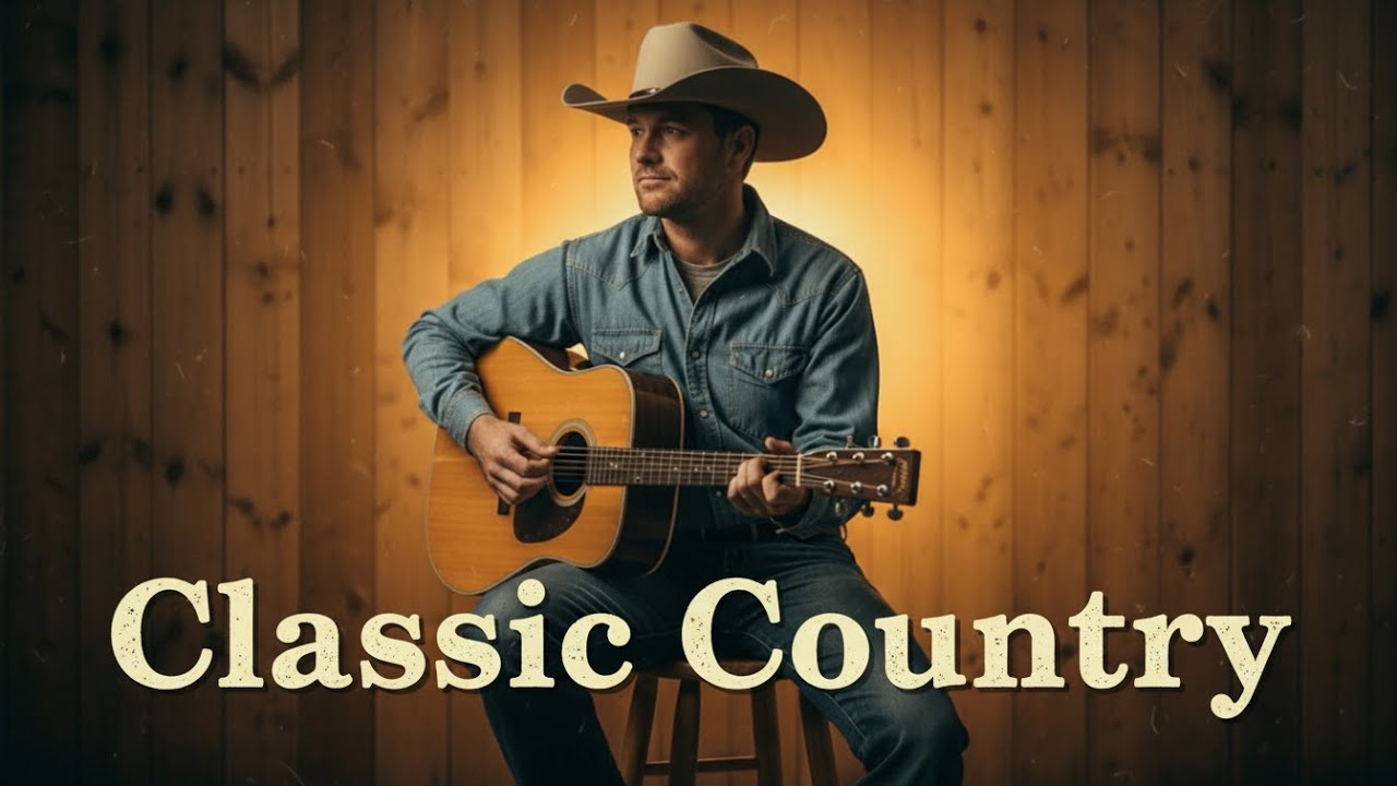 🎵 Best Slow Country Songs – Classic Country Music for Peaceful Nights 🌙🎵