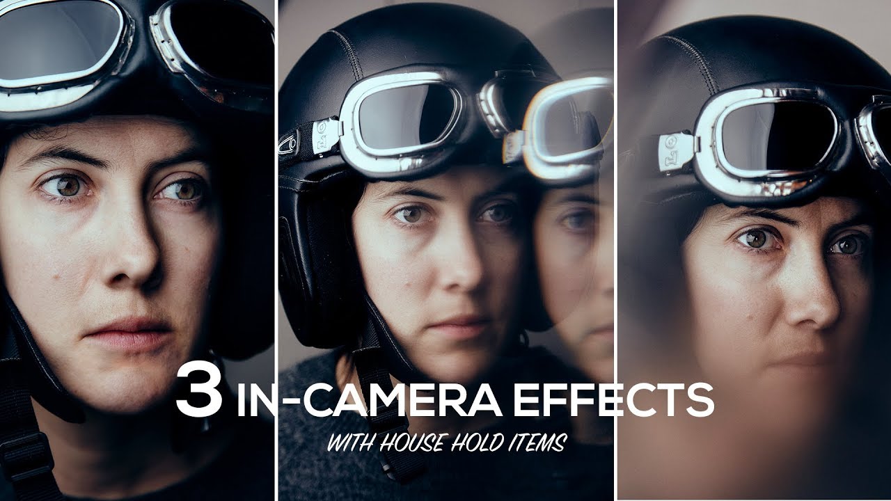 3 In Camera Effects with Household Items