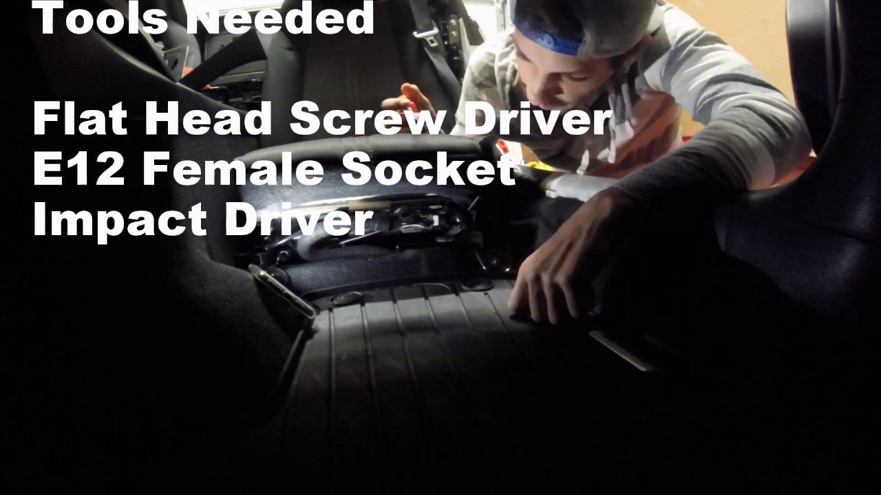 2017 Mazda Miata MX-5 RF Seat Removal
