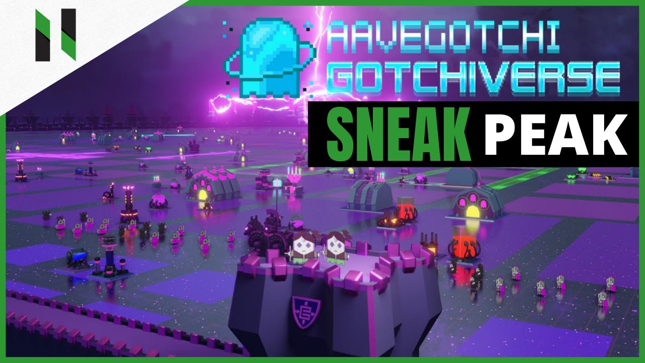 Aavegotchi Metaverse Gameplay Sneak Peak ||  Gotchiverse