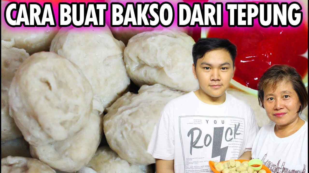 CARA BUAT BAKSO DARI TEPUNG VIRAL GA RIBET!!!