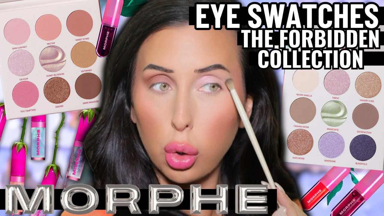 Morphe The Forbidden Collection HOT NEW RELEASE ALERT! Eye Swatches, Comparisons, Tutorial, Review
