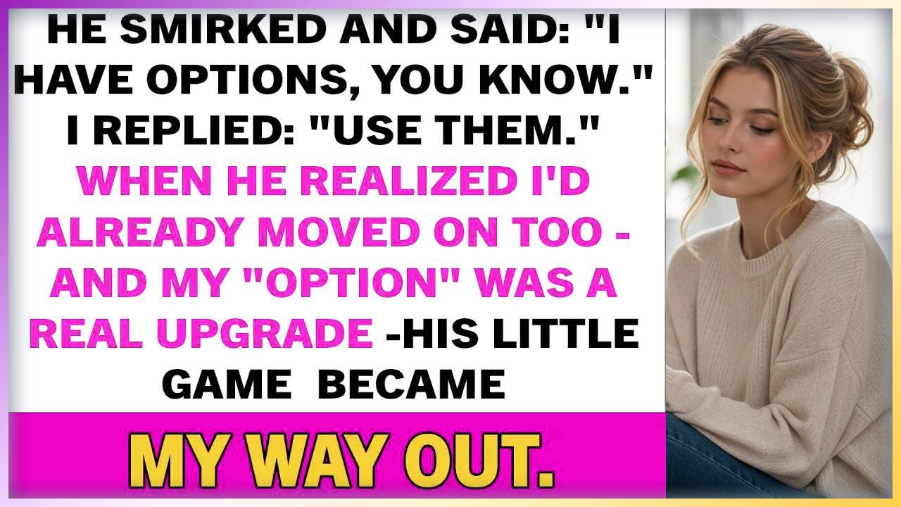 He Smirked And Said: 