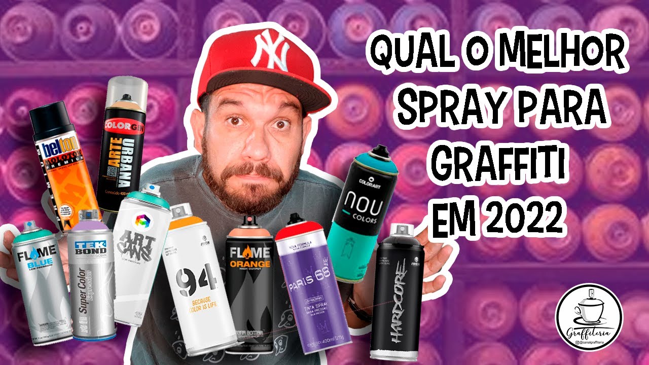 Qual o melhor spray para graffiti em 2022