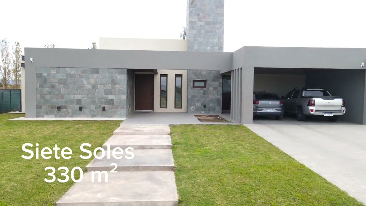 Casa de 330 m&sup2; de Steel Framing en Siete Soles