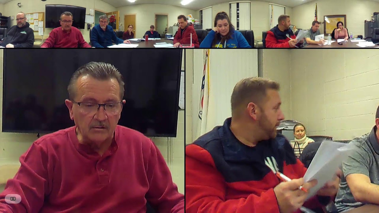 City of Struthers Council Caucus Review Meeting
