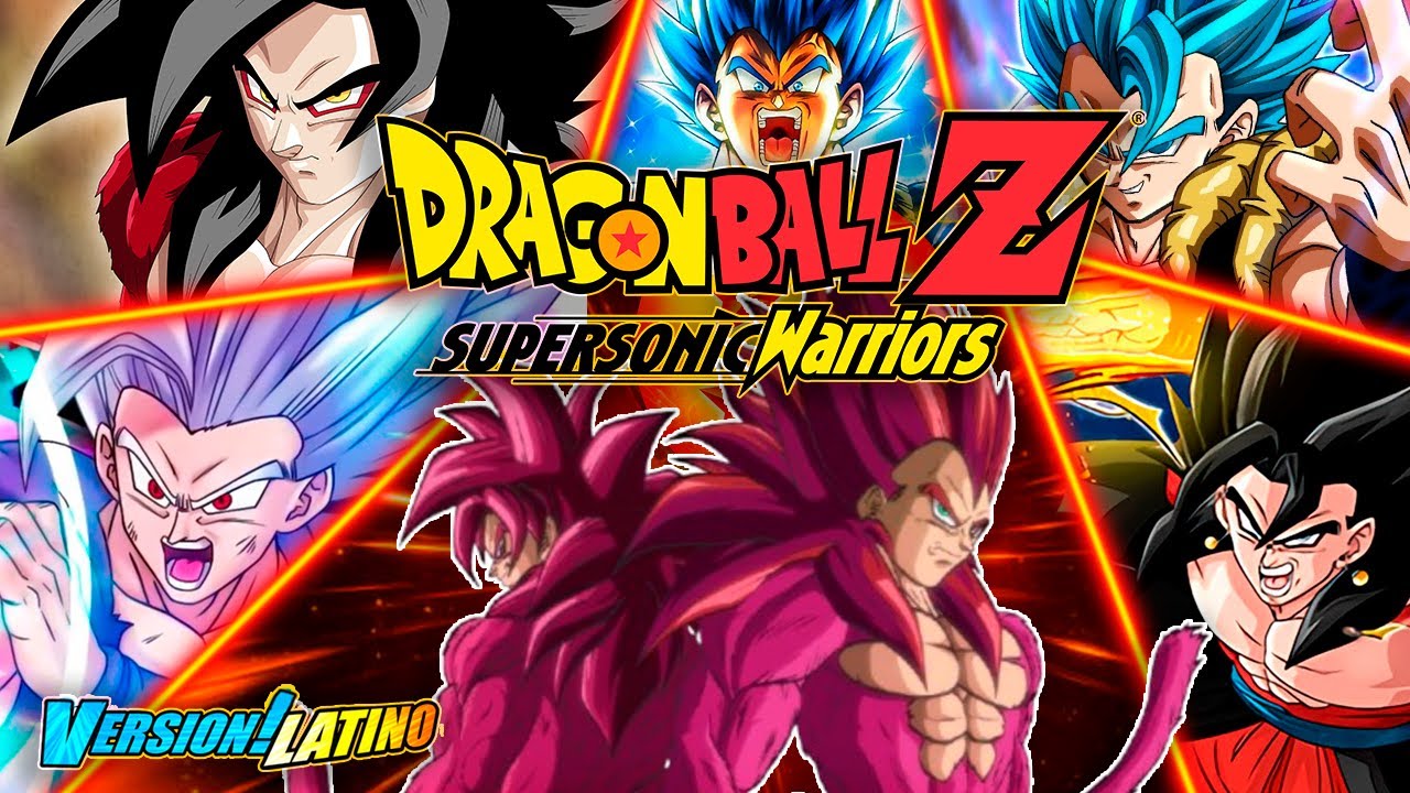 DESCARGA ISO LATINA - SUPER SONIC WARRIORS - DAIMA VS GT Y SUPER DRAGON BALL TENKAICHI TAG TEAM -MOD