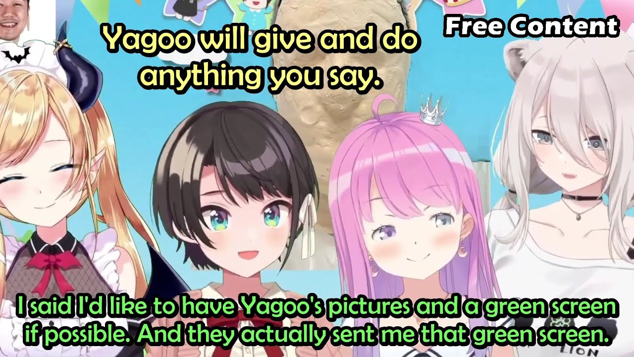 Botan, Choco-sensei, Luna and Subaru Talking About Yagoo Who Casually Become Free Content For Member