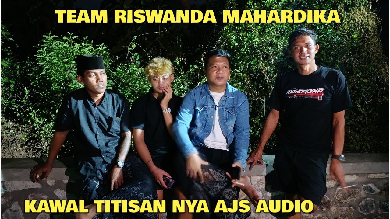 Team riswanda Mahardika pantau cek sound ajs audio persiapan karnaval di kejayan pasuruan