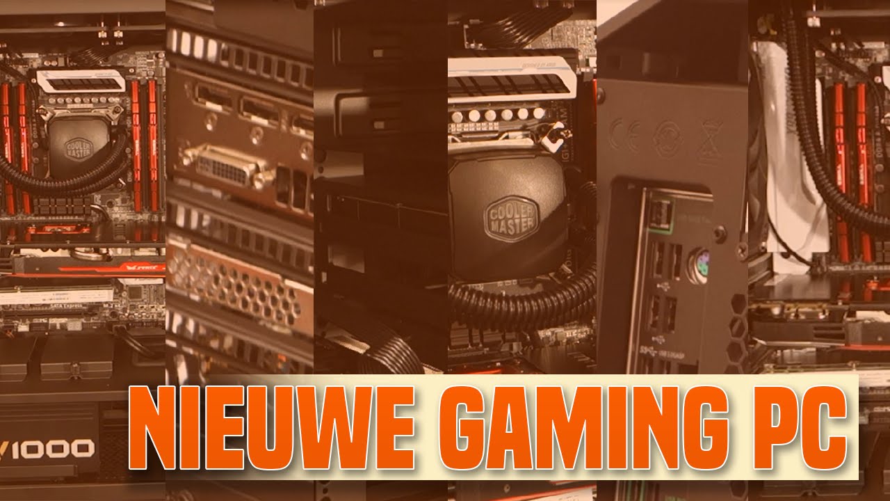 MIJN NIEUWE GAMING PC BUILD!! ASUS/INTEL/CM