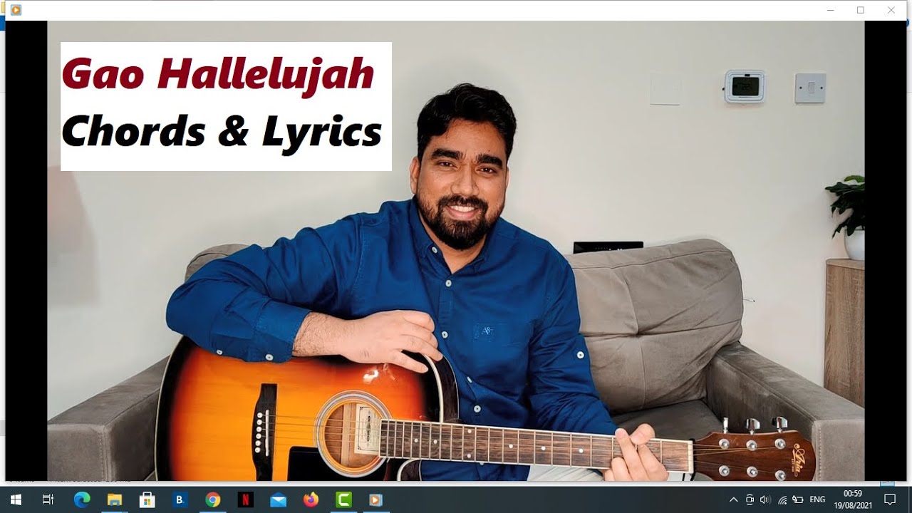 Gao Hallelujah (यीशु ने हमें छुड़ाया है) ll Yeshua Band ll Worship song ll Guitar Tutorial