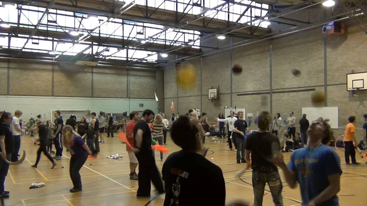 Toby Walker and Lewis Kennedy having fun at the LJC.