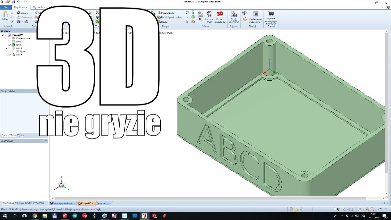 3D nie gryzie - powłoki vel skorupki
